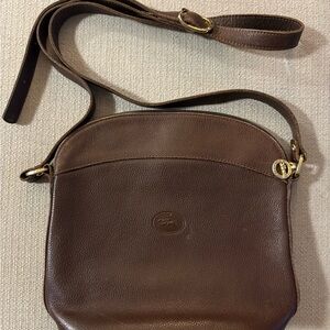 Brown Leather Crossbody Bag